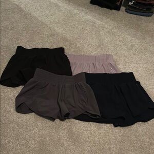 Amazon Women's Athletic Shorts - Black, Gray, Navy, Pink